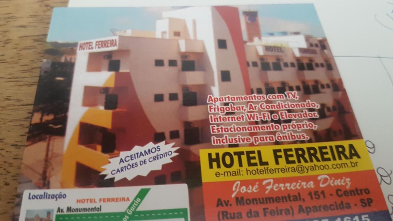 Hotel Ferreira Aparecida  Buitenkant foto